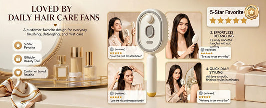 7 Game-Changing Reasons Women Are Obsessed with the Electric Spray Air Cushion Massage Comb