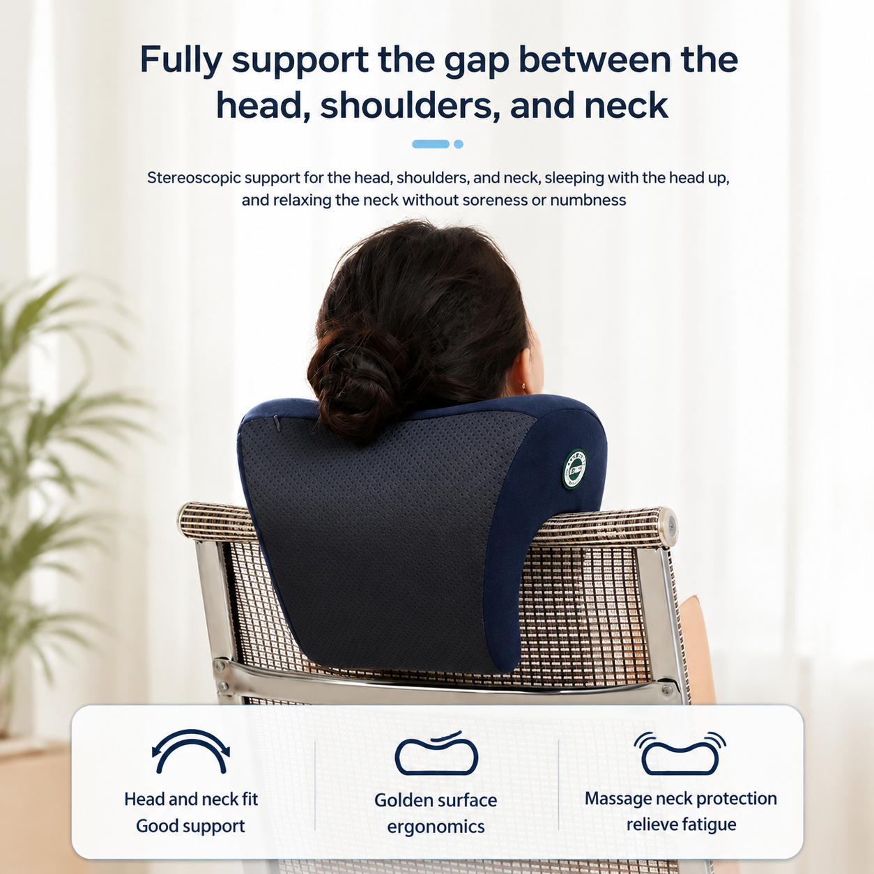 Memory Foam Neck Support Pillow