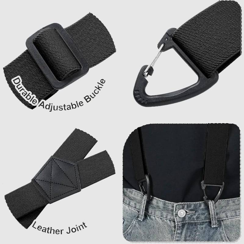 Men's 4-Clip Suspenders - achandvee Suspenders