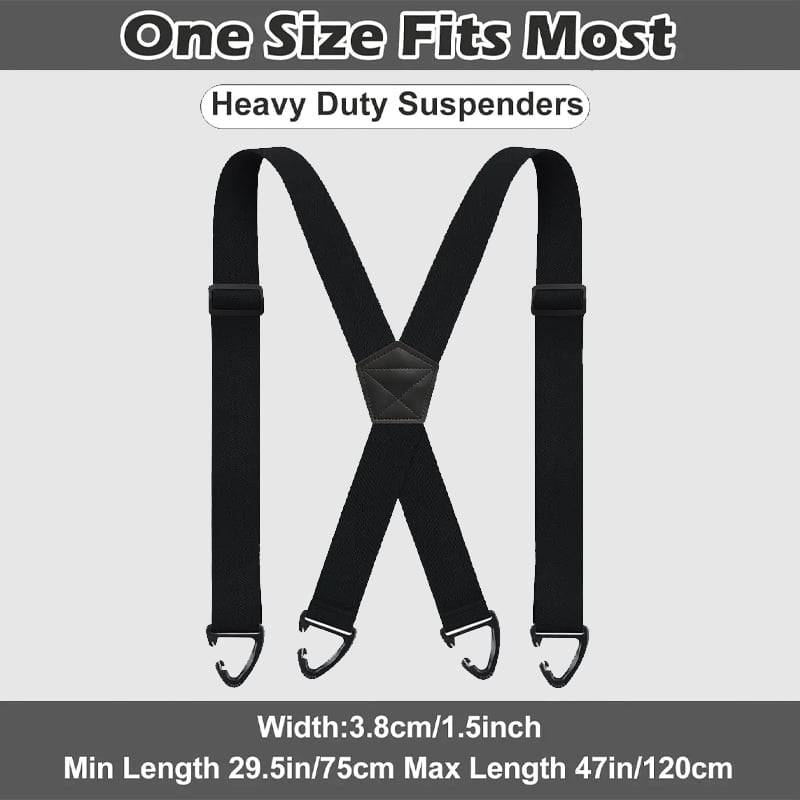 Men's 4-Clip Suspenders - achandvee Suspenders