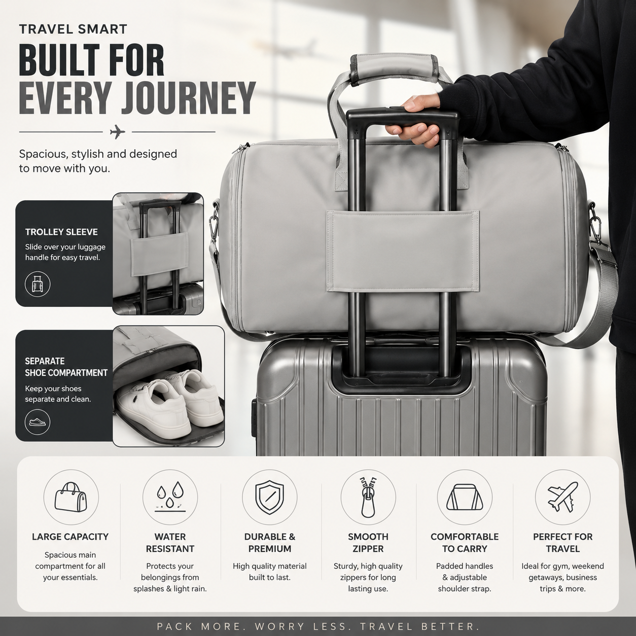 Business Travel Suit Bag | Multi-Pocket Garment Backpack - achandvee bag
