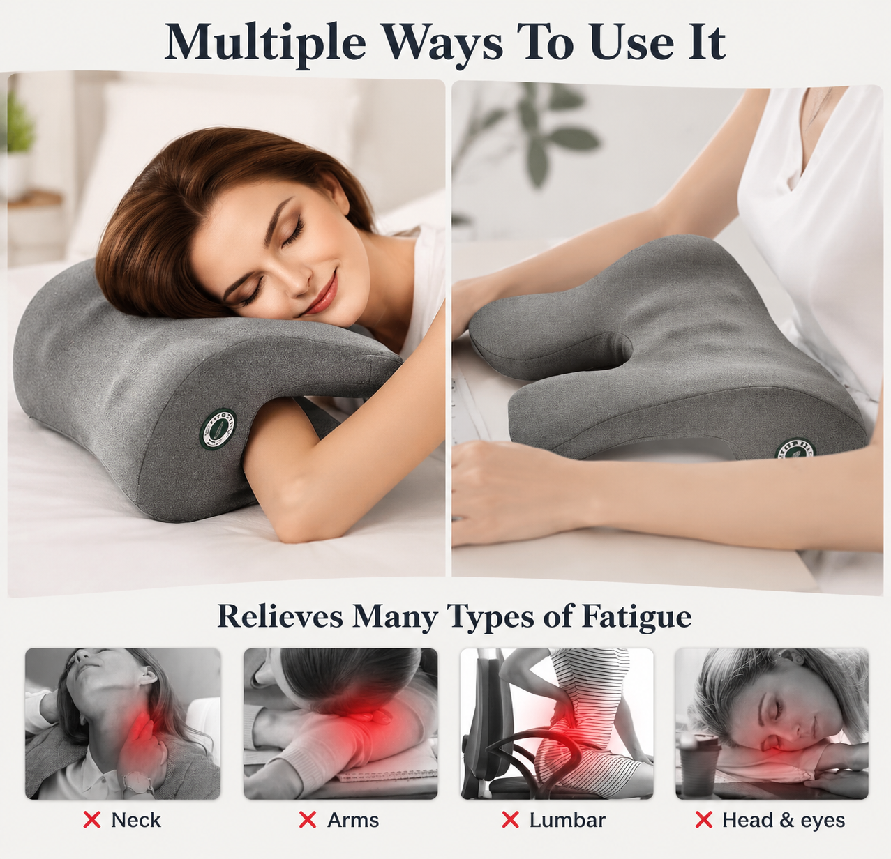 Memory Foam Neck Support Pillow