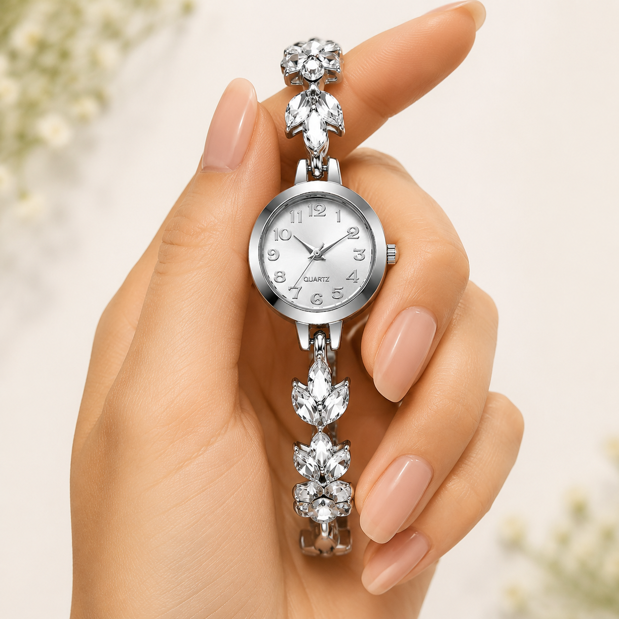 Women's Sparkle Bracelet Quartz Watch