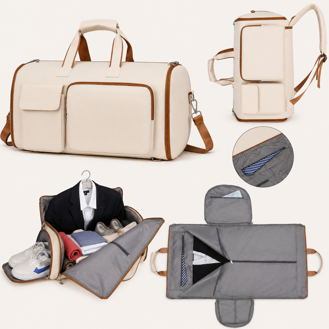 Business Travel Suit Bag | Multi-Pocket Garment Backpack - achandvee bag