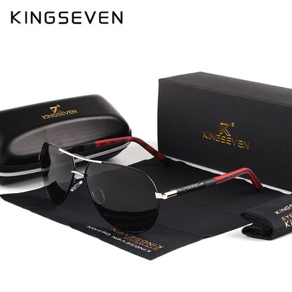 Polarized Pilot Sunglasses – UV400 Aluminum Frame