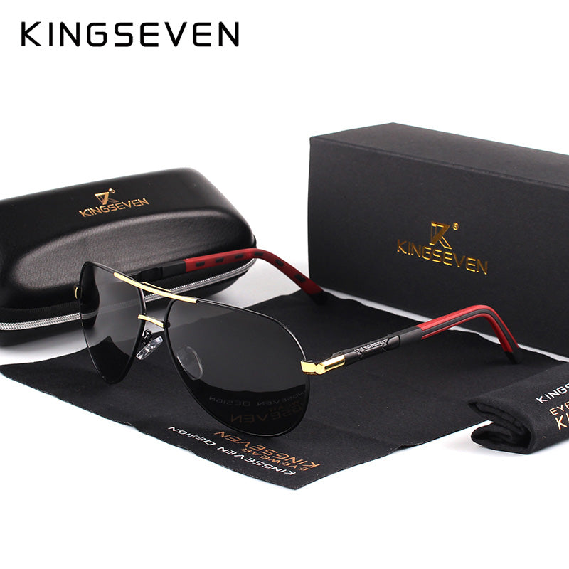 Polarized Pilot Sunglasses – UV400 Aluminum Frame