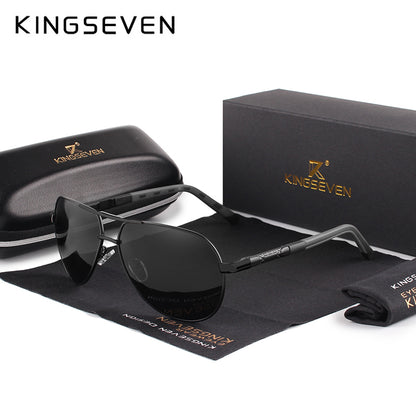 Polarized Pilot Sunglasses – UV400 Aluminum Frame