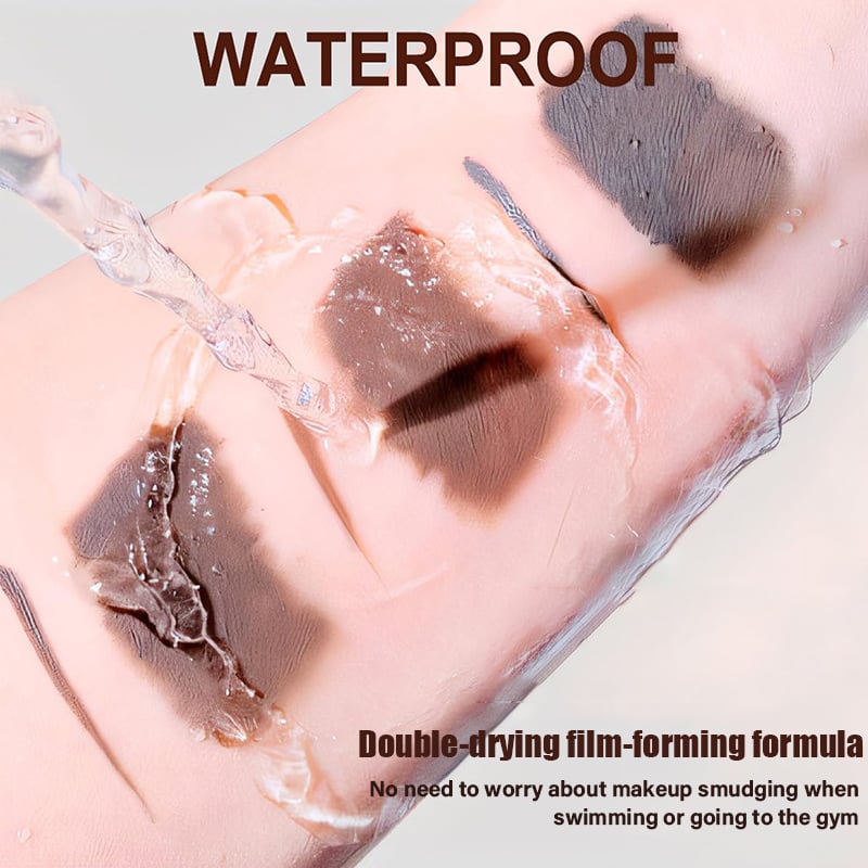 Long-lasting waterproof eyebrow tinting gel