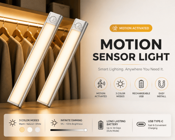 Smart Motion Sensor LED Light