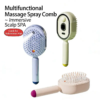 ⚡ Electric Spray Massage Comb & Self-Cleaning Hair Brush