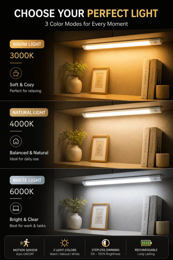 Smart Motion Sensor LED Light