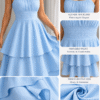 Elegant Ruffle Maxi Dress