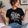 Please Don't Be Rude Slogan Graphic T-Shirt – Funny Novelty Tee for Women