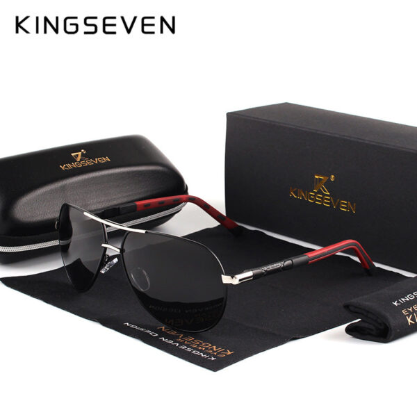 Polarized Pilot Sunglasses – UV400 Aluminum Frame